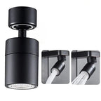 360° Faucet Attachment for Kitchen or Bathroom - 2 Spray Modes, Copper ABS, view 9