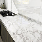 PVC Peel and Stick Back Wall Tile for Kitchen - Waterproof, 0.2 cm Thick, view 32