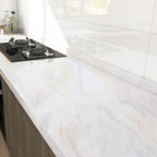 PVC Peel and Stick Back Wall Tile for Kitchen - Waterproof, 0.2 cm Thick, view 34