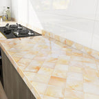 PVC Peel and Stick Back Wall Tile for Kitchen - Waterproof, 0.2 cm Thick, view 36