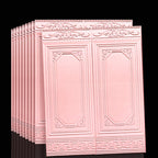 Waterproof Peel and Stick Wall Cladding Panels - Vinyl, 3D Embossed, 90x70 cm, view 11