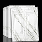 Waterproof Peel and Stick Wall Cladding Panels - Vinyl, 3D Embossed, 90x70 cm, view 17