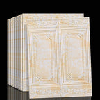 Waterproof Peel and Stick Wall Cladding Panels - Vinyl, 3D Embossed, 90x70 cm, view 19