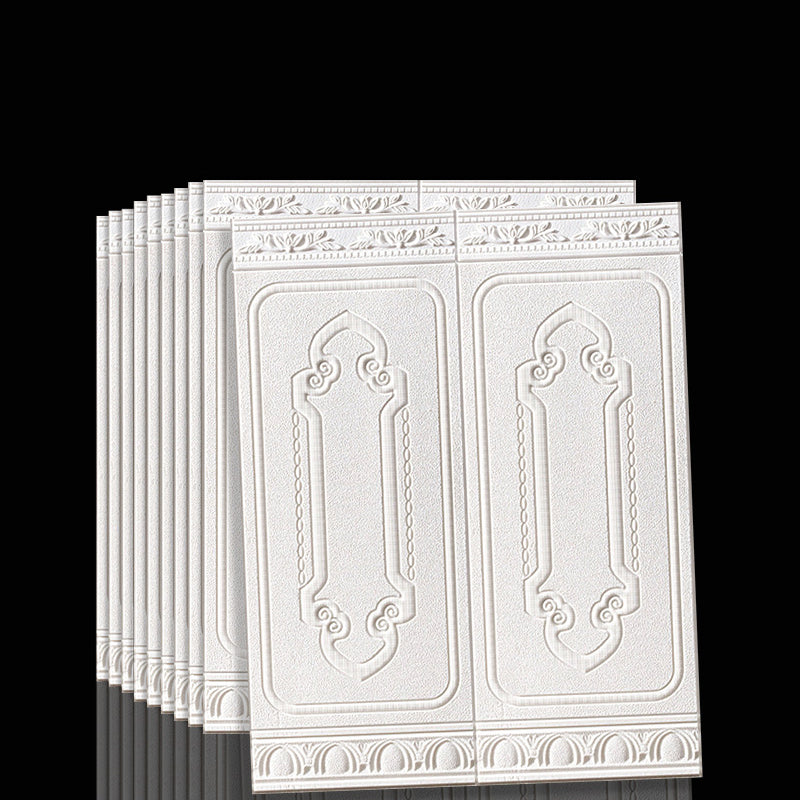 Waterproof Peel and Stick Wall Cladding Panels - Vinyl, 3D Embossed, 90x70 cm, view 25
