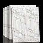 Waterproof Peel and Stick Wall Cladding Panels - Vinyl, 3D Embossed, 90x70 cm, view 27