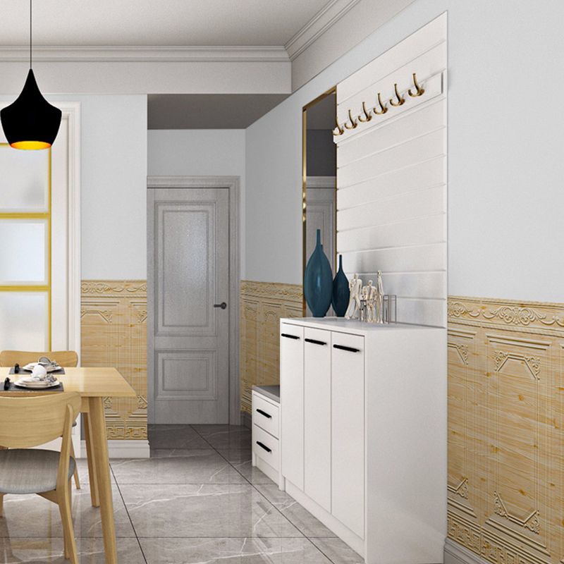 Waterproof Peel and Stick Wall Cladding Panels - Vinyl, 3D Embossed, 90x70 cm, view 6