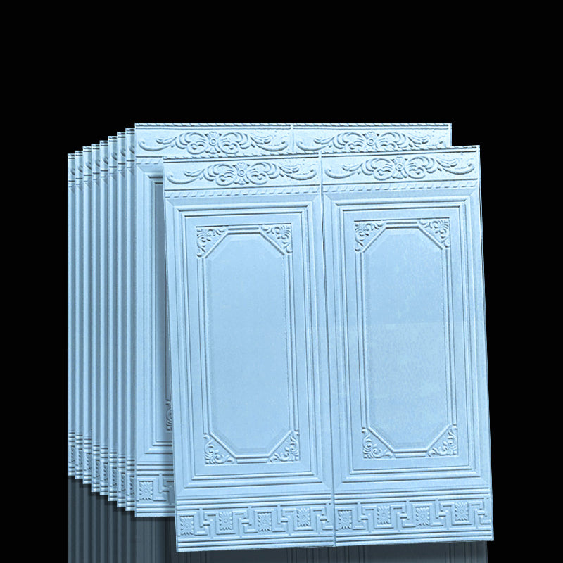 Waterproof Peel and Stick Wall Cladding Panels - Vinyl, 3D Embossed, 90x70 cm, view 8