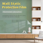 Transparent Wall Protection Film - High-Clarity PVC, Self-Adhesive, Waterproof, view 2