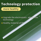 Transparent Wall Protection Film - High-Clarity PVC, Self-Adhesive, Waterproof, view 3