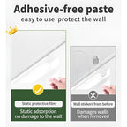 Transparent Wall Protection Film - High-Clarity PVC, Self-Adhesive, Waterproof, view 5