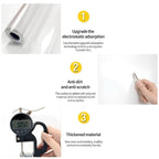 Transparent Wall Protection Film - High-Clarity PVC, Self-Adhesive, Waterproof, view 7