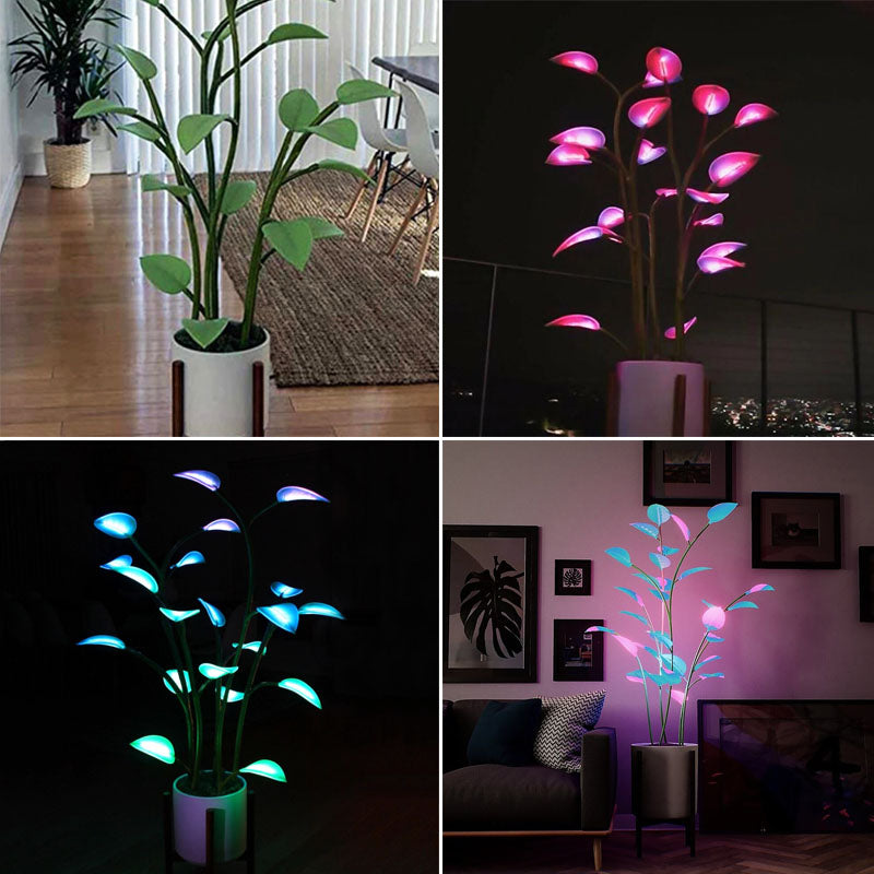 Magic LED Plant Decorative Lamp - ABS Material, 5W, for Bedroom or Lounge