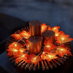 Botanical Garland Light for Home Decor - Warm White, ABS, Ip44 Waterproof, view 13