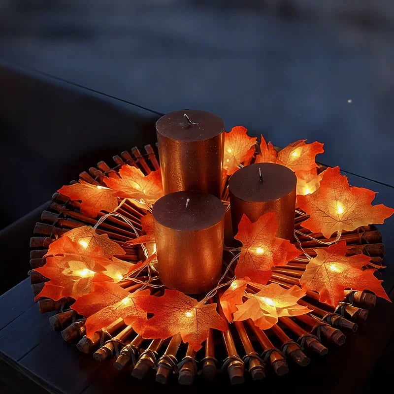 Botanical Garland Light for Home Decor - Warm White, ABS, Ip44 Waterproof, view 13