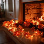 Botanical Garland Light for Home Decor - Warm White, ABS, Ip44 Waterproof, view 16