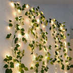 Botanical Garland Light for Home Decor - Warm White, ABS, Ip44 Waterproof, view 2