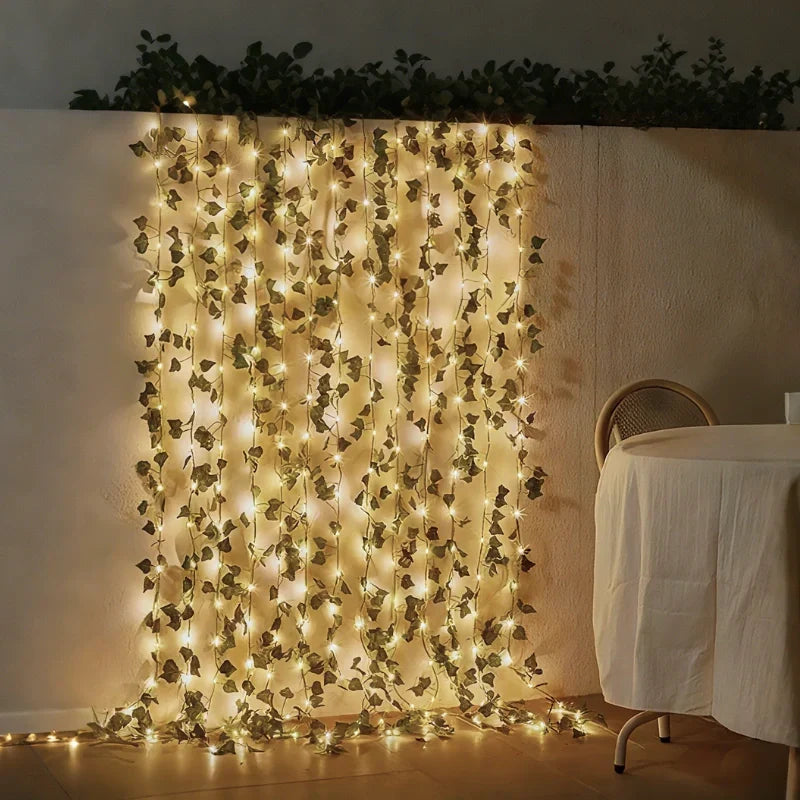 Botanical Garland Light for Home Decor - Warm White, ABS, Ip44 Waterproof, view 20