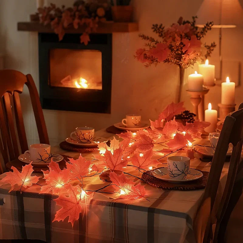 Botanical Garland Light for Home Decor - Warm White, ABS, Ip44 Waterproof, view 25