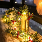 Botanical Garland Light for Home Decor - Warm White, ABS, Ip44 Waterproof, view 26