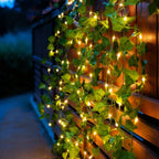 Botanical Garland Light for Home Decor - Warm White, ABS, Ip44 Waterproof, view 4