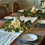 Botanical Garland Light for Home Decor - Warm White, ABS, Ip44 Waterproof, view 6