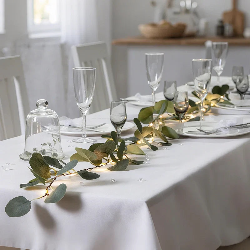 Botanical Garland Light for Home Decor - Warm White, ABS, Ip44 Waterproof, view 7