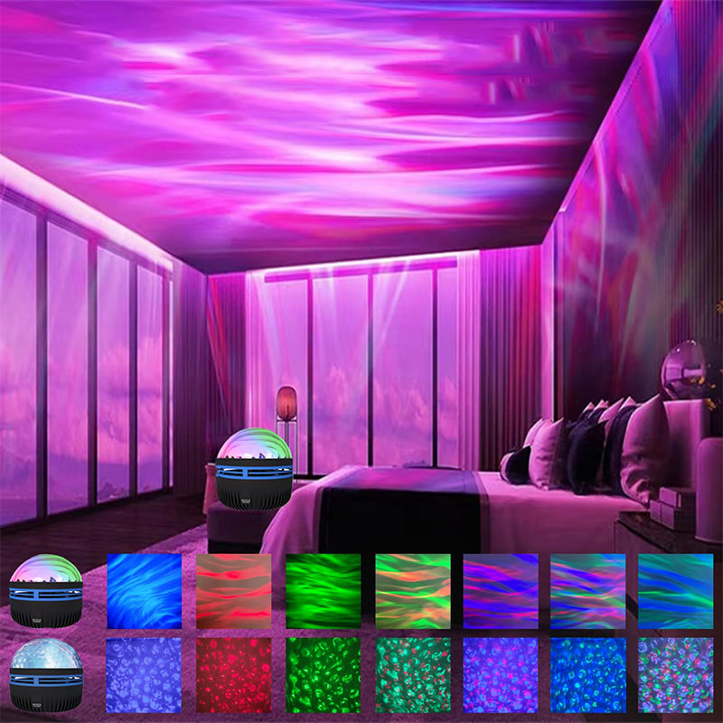 Ocean Wave LED Projector with Remote Control - ABS, 0.14 kg, view 2