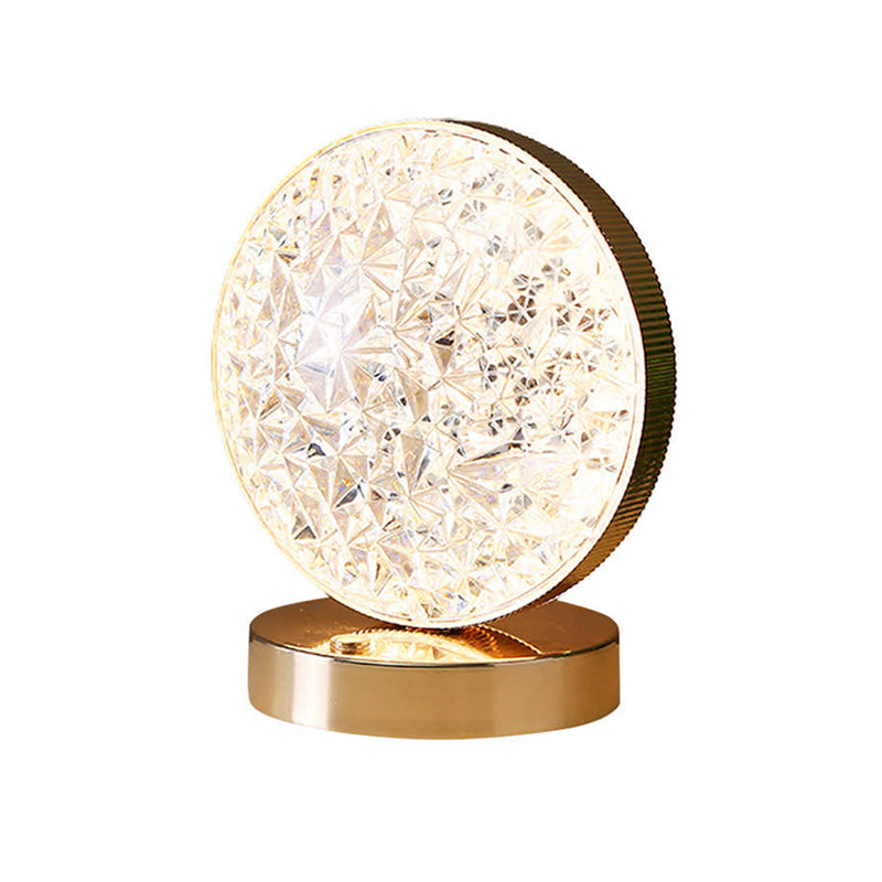 Star Moon Metal Table Lamp - LED, USB Charging, Decorative Bedside Light, view 17