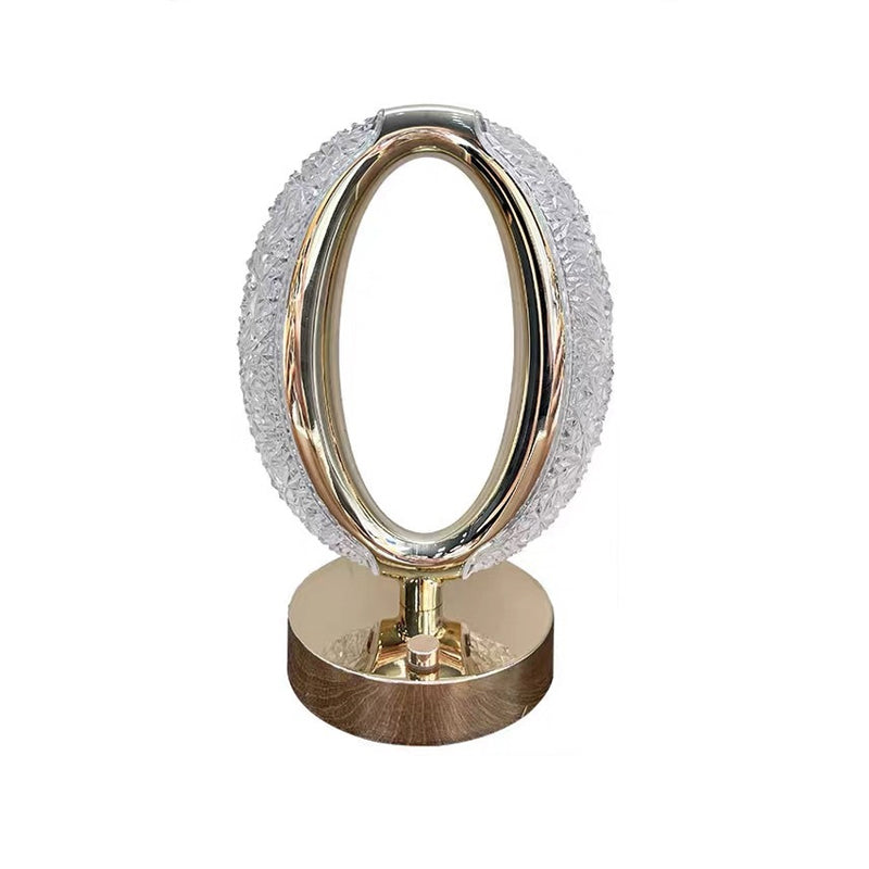 Star Moon Metal Table Lamp - LED, USB Charging, Decorative Bedside Light, view 19