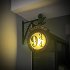 Harry Potter 9 3/4 Wand Wall Lamp - Durable Decorative Lighting