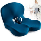 Memory Foam Seat Cushion for Office Chair, Car, Home, Wheelchair, Travel, view 8