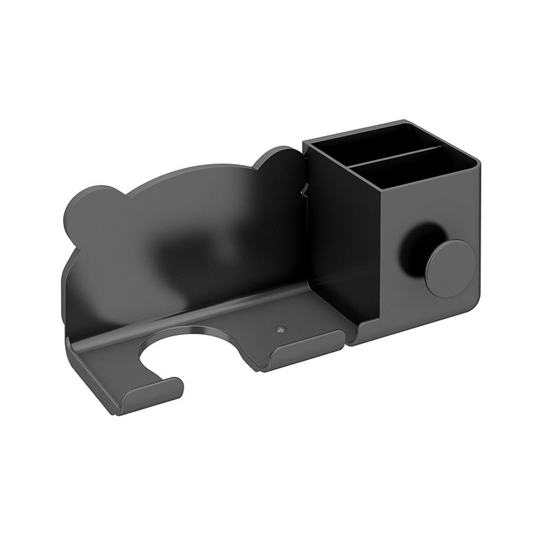 Bathroom Hair Dryer Holder - White, Black, Grey, view 9