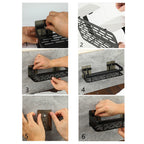 Metal Suction Cup Bathroom Shelves - Durable Metal, Tool-Free Installation, view 20