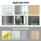 Metal Suction Cup Bathroom Shelves - Durable Metal, Tool-Free Installation, view 3