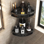 Metal Suction Cup Bathroom Shelves - Durable Metal, Tool-Free Installation, view 9