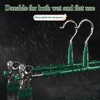 Non-slip Traceless Plastic Trouser Clips - Strong Clamping, Wet and Dry Use, view 3