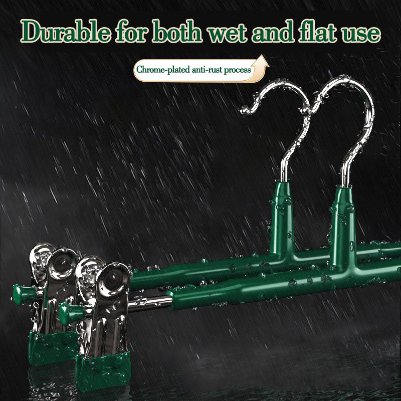 Non-slip Traceless Plastic Trouser Clips - Strong Clamping, Wet and Dry Use, view 3
