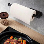 Wall Kitchen Paper Towel Holder - Stainless Steel, Self-Adhesive, 33 x 6 cm, view 3