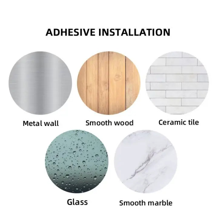 Wall Kitchen Paper Towel Holder - Stainless Steel, Self-Adhesive, 33 x 6 cm, view 5
