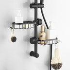 Kitchen Faucet Storage Rack for Sink - Punch-Free, Drainable, Compact, view 3