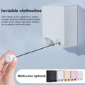 Retractable Stainless Steel Clothesline for Indoor and Outdoor Use - 4.2m Wire