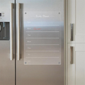 Weekly Planner Magnetic Fridge Organiser - 16" x 12", Wipe-Clean Surface