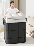 XL Foldable Storage Bag for Clothing, Duvets, Underbed, Travel - Reinforced Handles, view 2