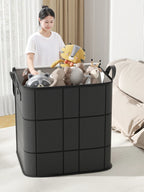 XL Foldable Storage Bag for Clothing, Duvets, Underbed, Travel - Reinforced Handles, view 4