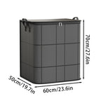 XL Foldable Storage Bag for Clothing, Duvets, Underbed, Travel - Reinforced Handles, view 7
