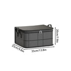 XL Foldable Storage Bag for Clothing, Duvets, Underbed, Travel - Reinforced Handles