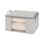 Classic Stripe Foldable Storage Bag - 22"x14"x10", Spacious Design, view 5