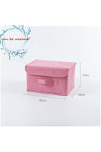 Fabric Storage Organizer Box - Medium or Large Size, view 7