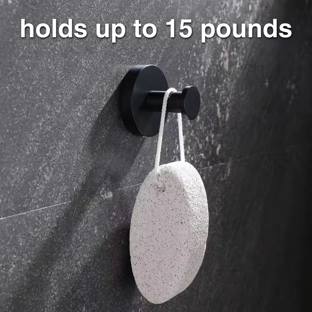Suction Hooks for Bathroom and Kitchen - No Drilling, Holds up to 15 Pounds, view 4