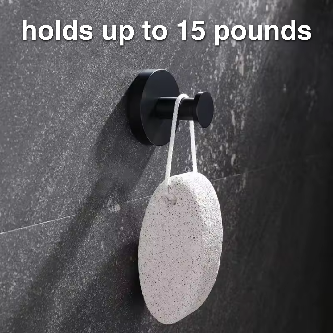 Suction Hooks for Bathroom and Kitchen - No Drilling, Holds up to 15 Pounds, view 4